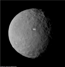 Image of Ceres taken by Dawn spacecraft from a distance of almost 29,000 miles